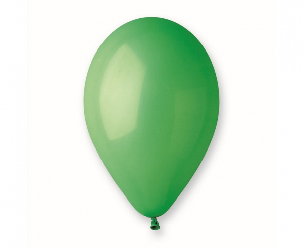 Latexový balón pastelový Gemar 30cm - zelená