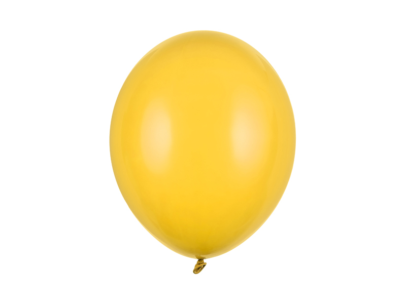Latexový balón pastelový 30cm - žltá medová