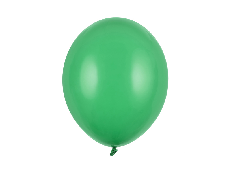 Latexový balón pastelový 27cm - zelený smaragdový