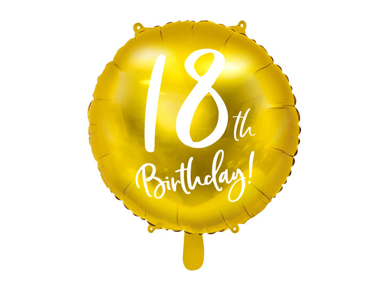 Narodeninový balónik - 18th Birthday