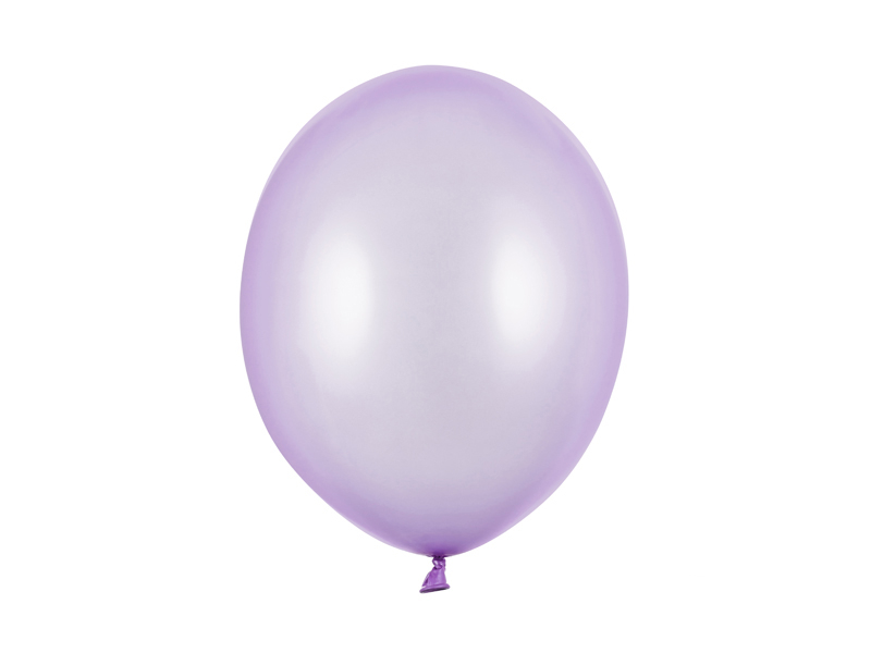 Latexový balón metalický 27cm - fialový svetlý