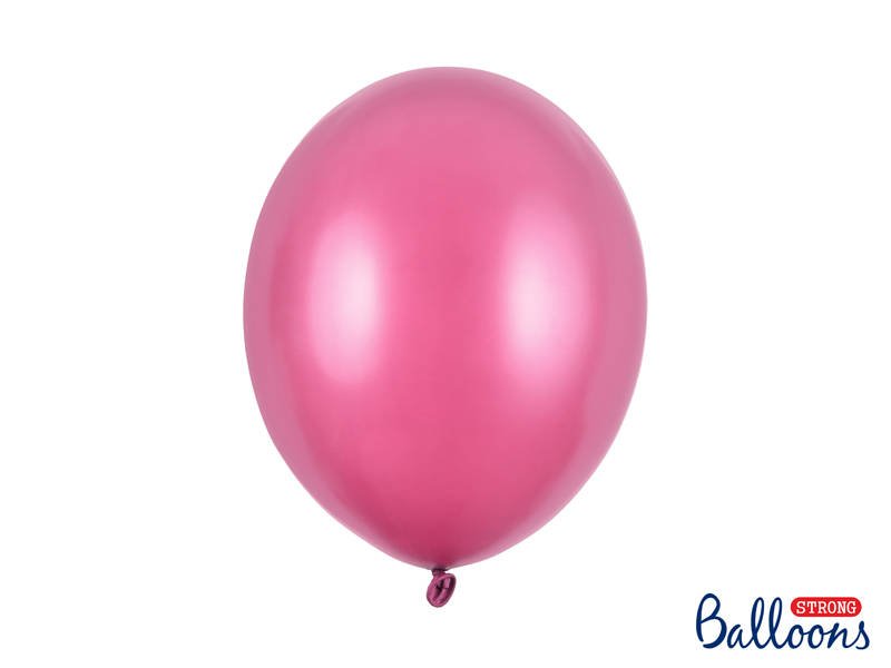 Latexový balón metalický 30cm - ružový sýty