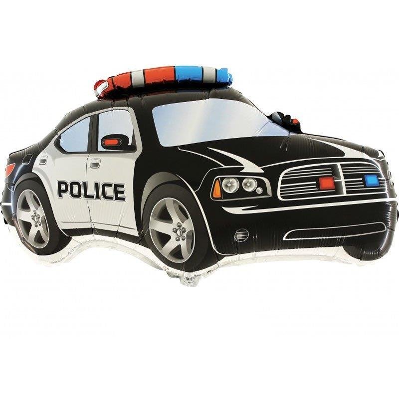Balón fóliový - Policajné auto 78cm
