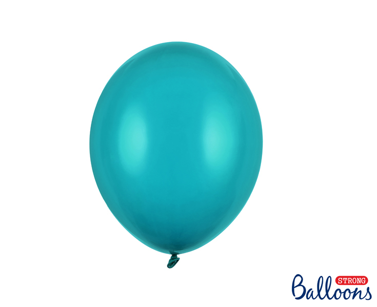 Latexový balón pastelový 27cm - modrá lagúna