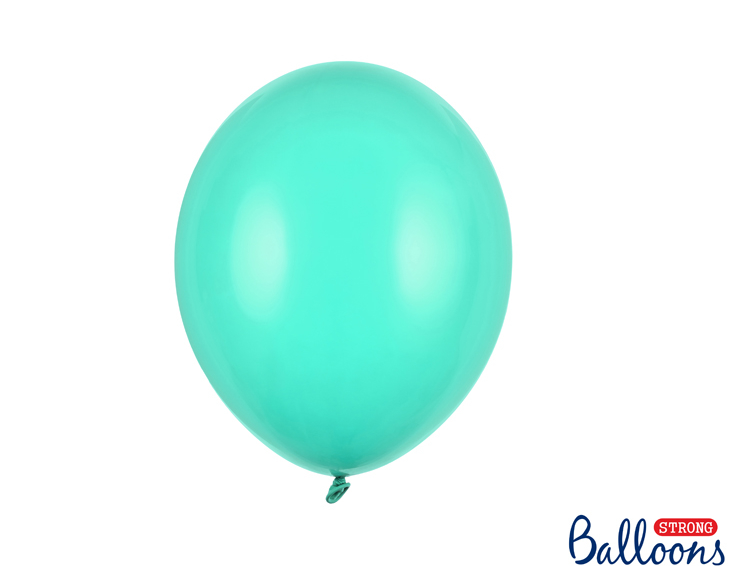 Latexový balón pastelový 27cm - zelený mentolový
