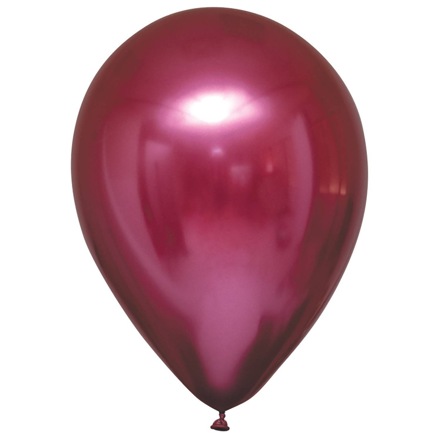 Latexový balón extra lesklý 30cm - Tmavo Ružová