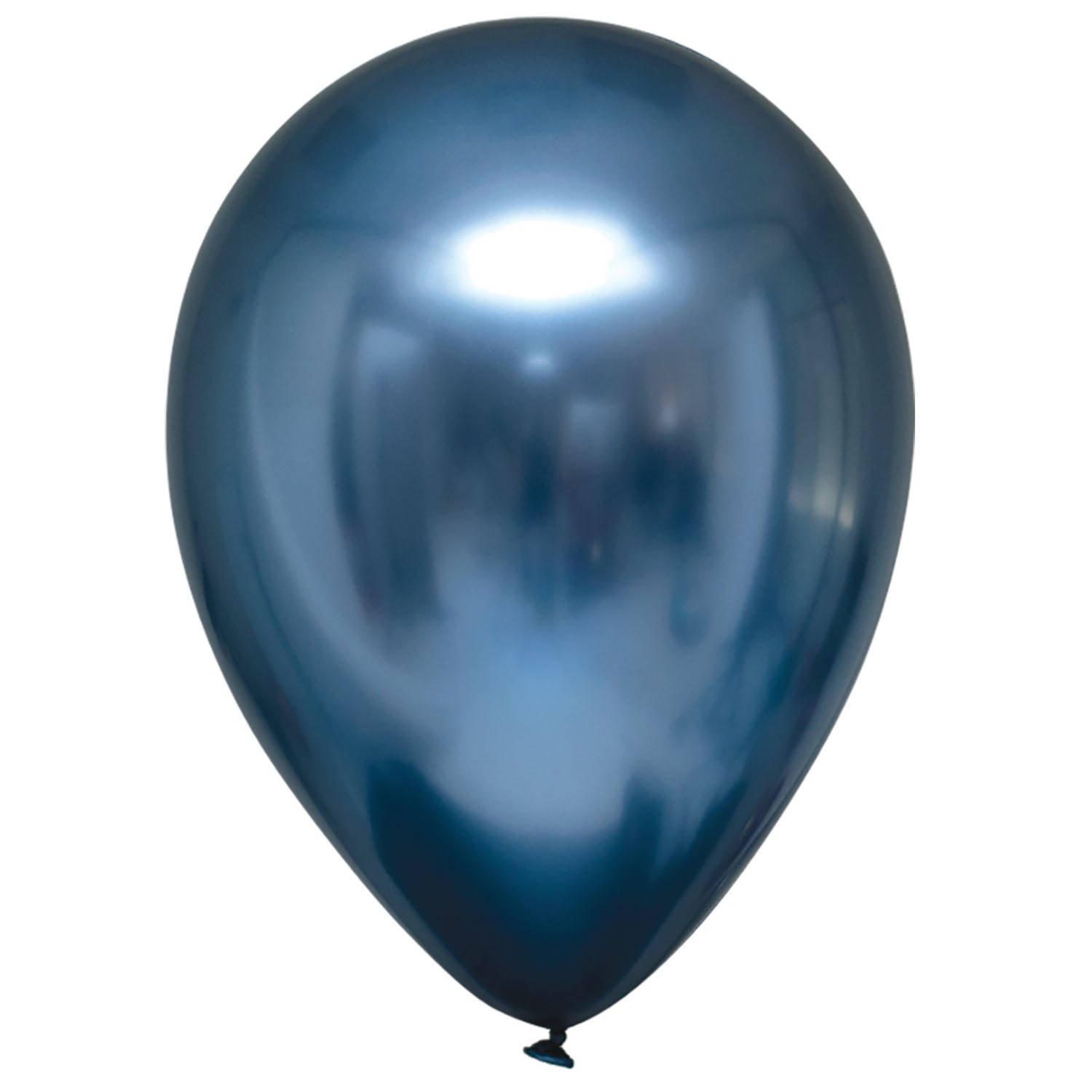Latexový balón extra lesklý 28cm - Modrá