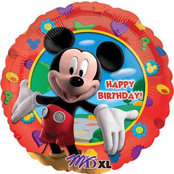 Narodeninový balónik - Mickey Mouse 45cm