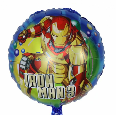 Balón fóliový - Iron Man 45cm