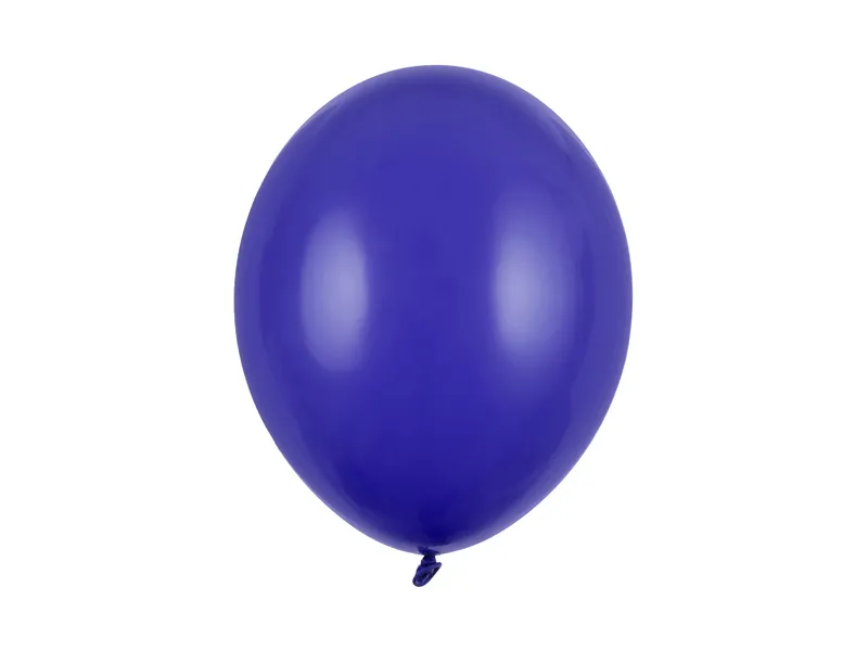 Latexový balón pastelový 30cm - modrý - kráľovská modrá