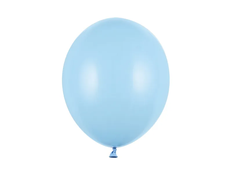 Latexový balón pastelový 30cm - modrý - baby modrý