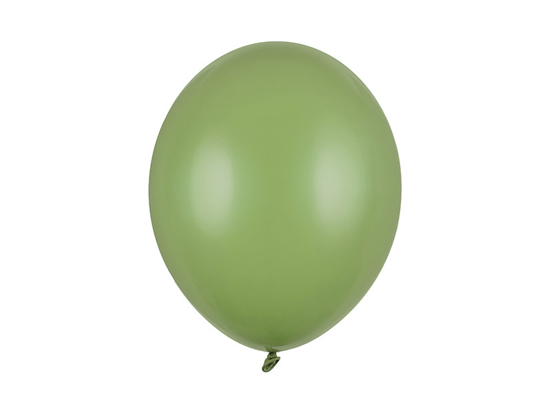 Latexový balón pastelový 30cm - zelený olivový