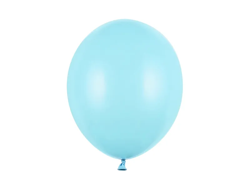 Latexový balón pastelový 27cm - modrý svetlý