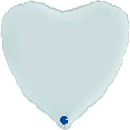 Fóliový balón srdce - bledo modré