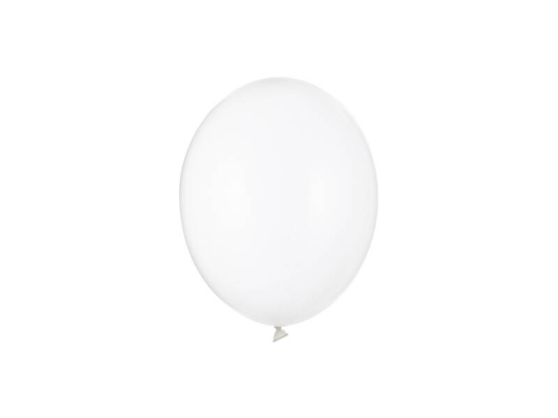 Latexový balón pastelový 12cm - transparentný