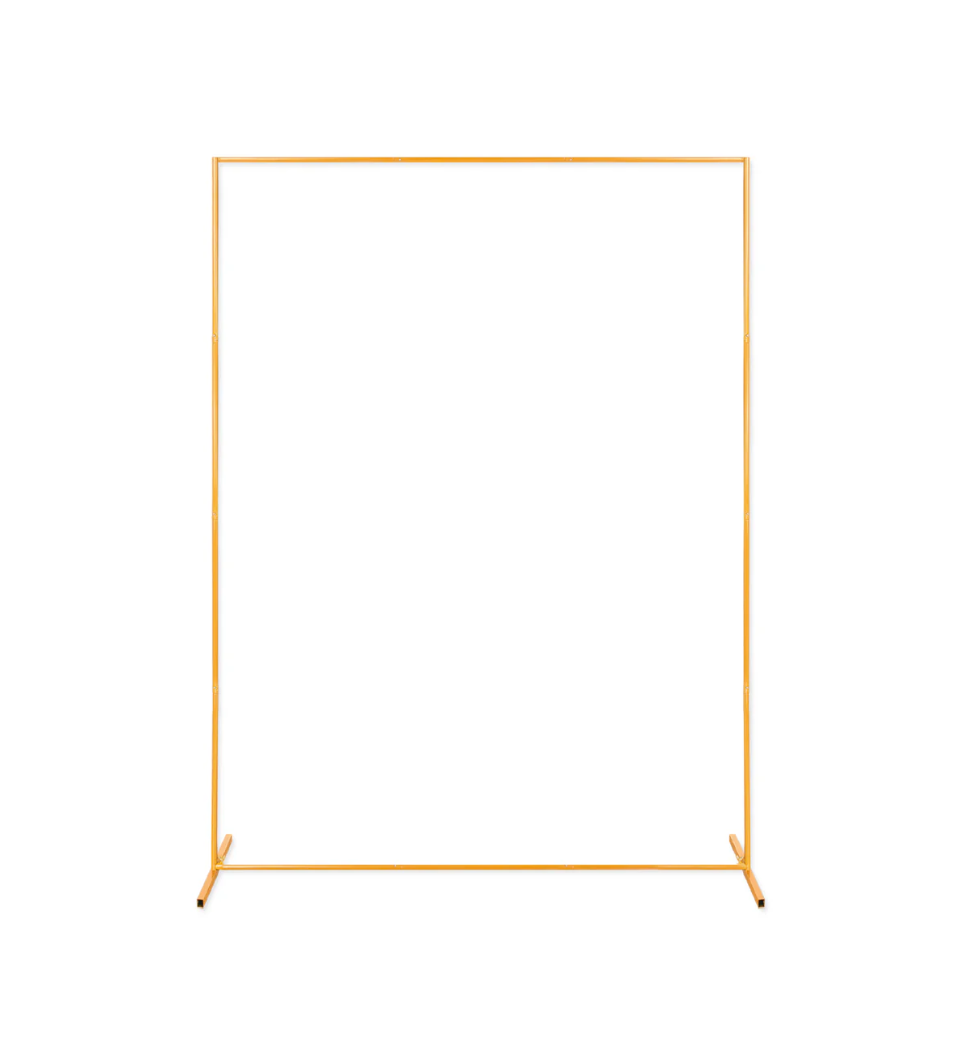 Stojan na balóny obdĺžnik 210×160 cm zlatý