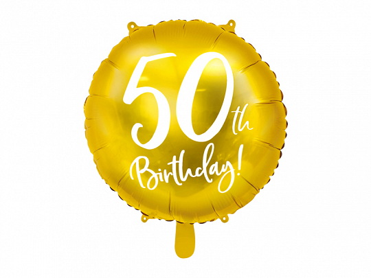 Narodeninový balónik - 50th Birthday