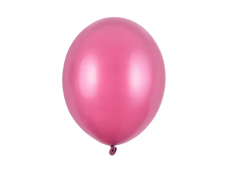 Latexový balón metalický 27cm - ružový tmavý