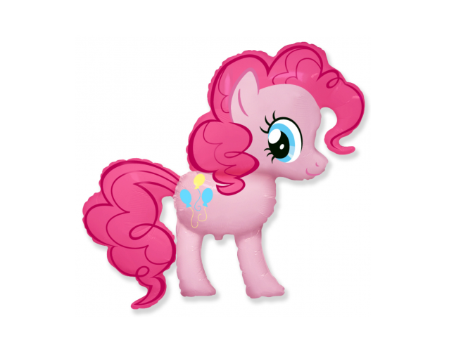 Balón fóliový - Poník Pinkie Pie 95cm