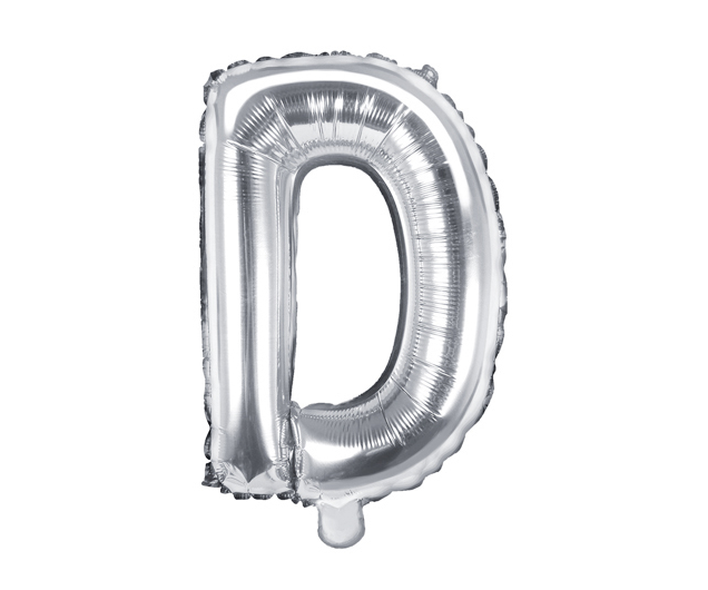 Fóliový balón v tvare písmena - D