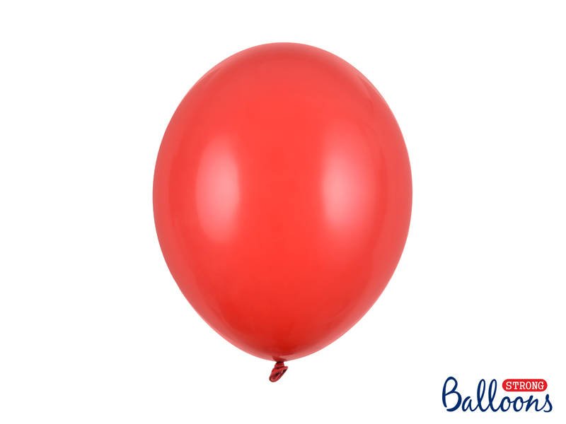 Latexový balón pastelový 30cm - červená