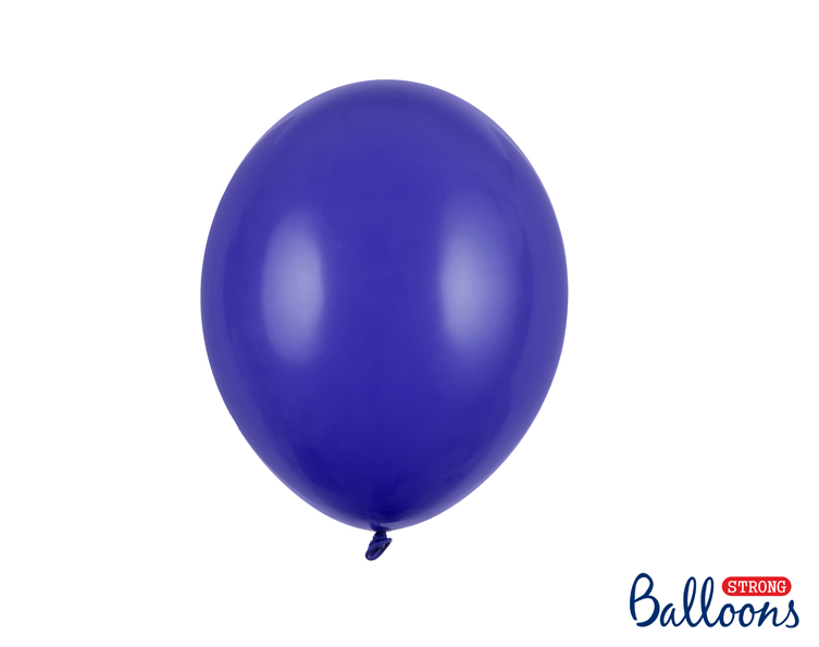 Latexový balón pastelový 27cm - kráľovská modrá